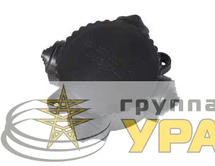 Коробка распределительная ОП 4-рожк. 65х44мм КЭМ1-10-4М (КОР-74 4 рожк. ) карбол 0300-00040