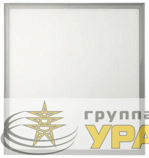 Светильник SPL-510-S-65K-040 IP40 595х595х8 40Вт 3420лм 6500К без драйвера панель сер. Эра Б0048924