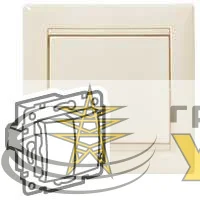 Выключатель 2-кл. СП Valena 10А IP31 механизм сл. кость (DIY-упак.) Leg 695605