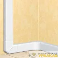 Кабель-канал 80х35 L2000 без крышки пластик бел. Leg 010411