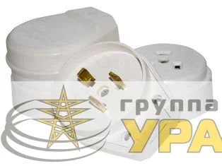 Разъем РШ-ВШ 32А 220В бел. РВШ 32-002 Витебск 0301-00040