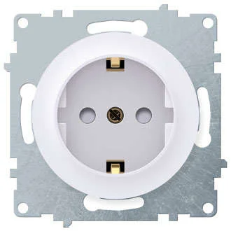 Механизм розетки 1-м СП Florence 16А IP20 с заземл. винт. контакты защ. шторки бел. 1E10101300 OneKeyElectro 2172764 детальная картинка Механизм розетки 1-м СП Florence 16А IP20 с заземл. винт. контакты защ. шторки бел. 1E10101300 OneKeyElectro 2172764 детальная картинка