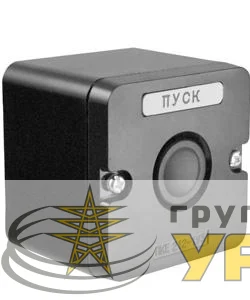 Пост управления ПКЕ 222-1 У2 10А 660В 1 элемент черн. цилиндр накладной IP54 Электротехник ET519075