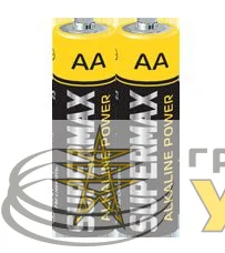 Элемент питания алкалиновый LR6 (уп.2шт) Supermax SUPLR62S