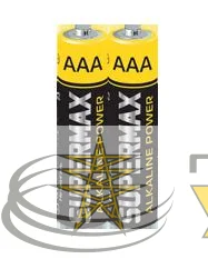 Элемент питания алкалиновый LR03 (уп.2шт) Supermax SUPLR032S