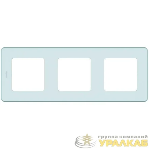 Рамка 3-м Inspiria мятн. IEK 