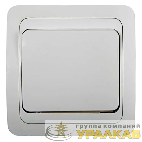 Выключатель 1-кл. СП Classico 2021 10А IP20 бел. ASD / IN HOME 