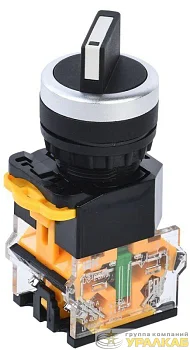 Переключатель D8-20X3 на 3 полож. 2НЗ черн. KARAT IEK BSW30-20X3-4-24-2-K02
