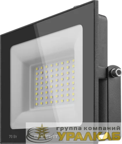 Прожектор светодиодный 61 950 OFL-70-6K-BL-IP65-LED 70Вт 6000К IP65 5600лм черн. ОНЛАЙТ 61950 детальная картинка
