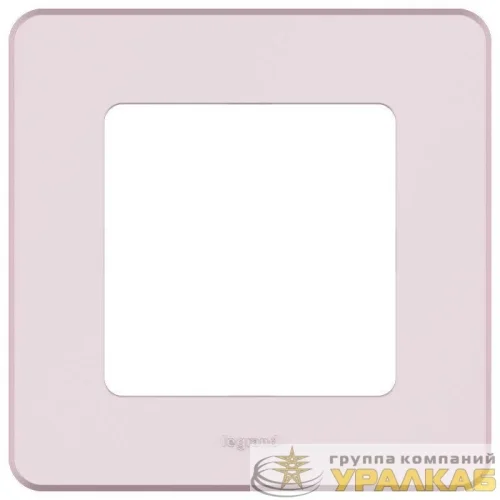 Рамка 1-м Inspiria роз. IEK 