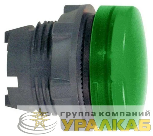 Головка сигнал. лампы 22мм зел. SchE ZB5AV033 детальная картинка