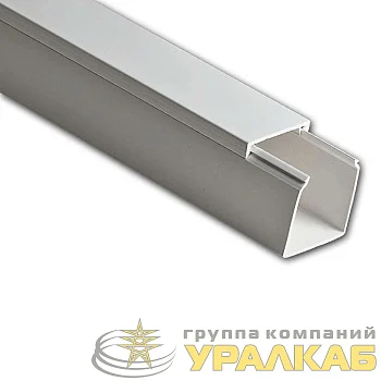 Кабель-канал 40х40 L2000 пластик бел. Ruvinil РКК-40х40