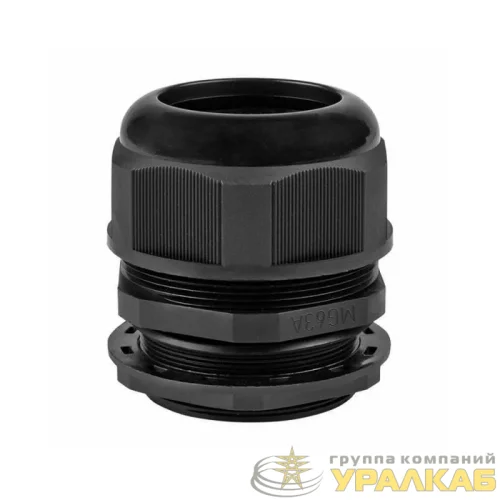 Ввод кабельный MG63 IP68 черн. TOKOV ELECTRIC 