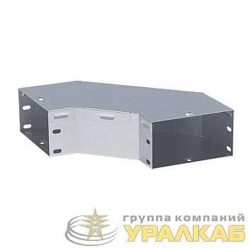 Угол для лотка горизонтальный 90град. 80х200 INOX EKF g9080200-INOX