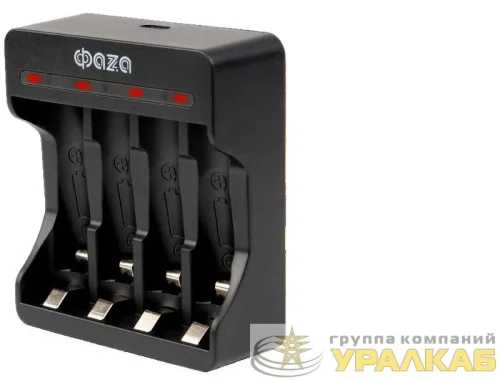 Устройство зарядное B-95USB Ni-Cd/Ni-MH (4хAA/4хAAA/1х9В "Крона") индикатор зарядки питание от USB + 4хAA 2700мА.ч кабель MicroUSB-USB в компл. ФАZА 5038929 детальная картинка