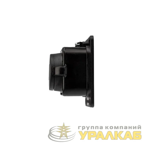Розетка штепсельная влагозащ. с/з 16А IP54 каучук Rexant 111-111 детальная картинка