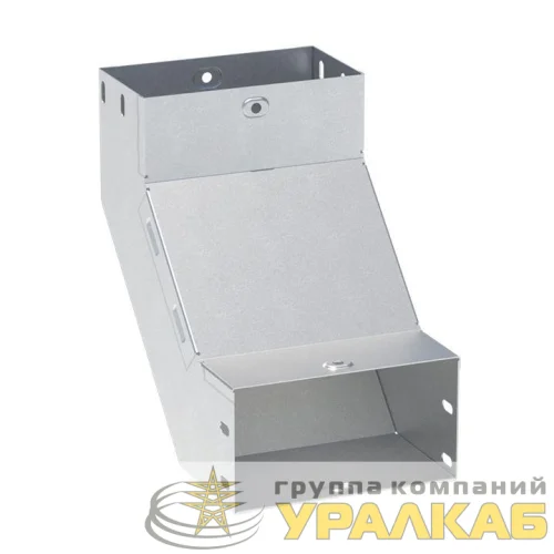 Угол для лотка вертикальный внутренний 90град. 400х100 EKF vi90100400 детальная картинка