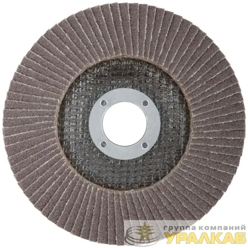 Круг лепестковый торцевой Profi (80 лепестков) 125х22.2мм Р80 Cutop 