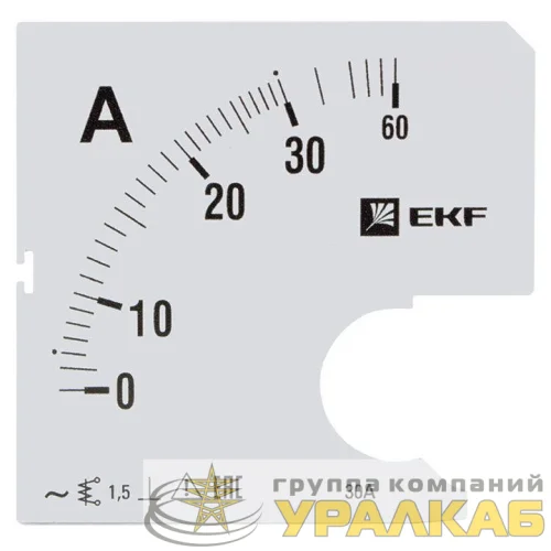 Шкала сменная для A961 30/5А-1.5 PROxima EKF s-a961-30 детальная картинка