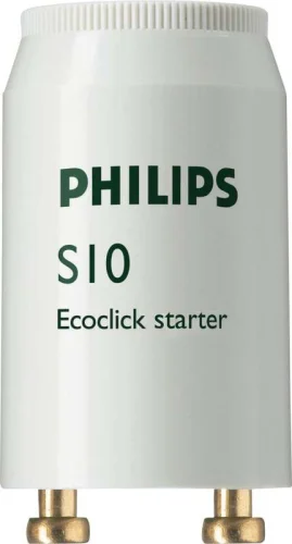 Стартер S10 4-65W SIN 220-240В EUR/12X25 PHILIPS 928392220230 детальная картинка