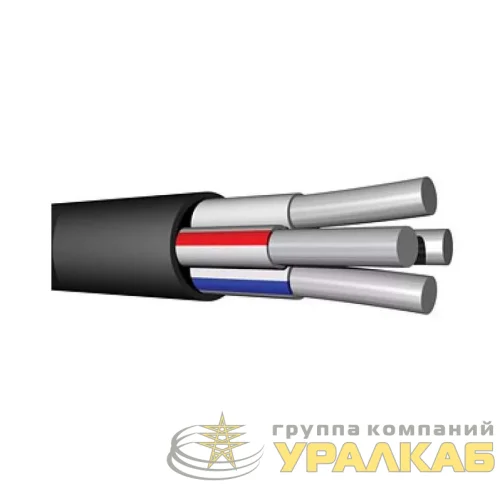 Кабель АВВГ 4х6 ОК 0.66кВ (бухта) (м) Альгиз К ФР-00000410 детальная картинка