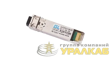 Модуль SFP+WDM 10Гбит/с одно волокно SM LC Tx:1330/Rx:1270нм 12дБ до 20км DDM GIGALINK GL-OT-ST12LC1-1330-1270