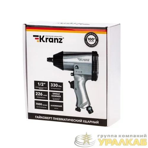 Гайковерт пневматический 1/2" 330 Нм Kranz 