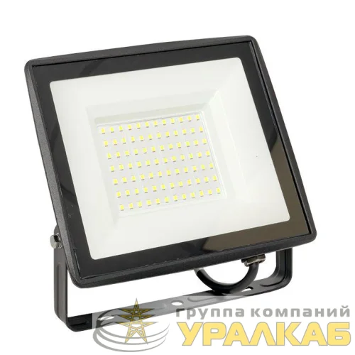 Прожектор светодиодный СДО-3005 75Вт 6500К IP65 Basic EKF FLL-3005-75-6500 детальная картинка
