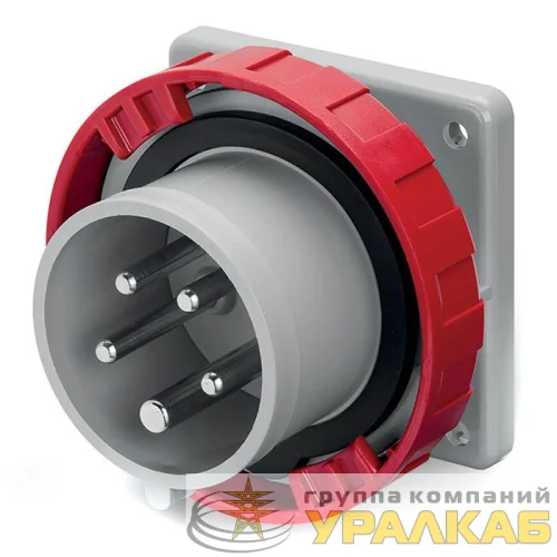 Вилка скрыт. уст. прямая 16А 3P+E+N 400В IP67 DKC 