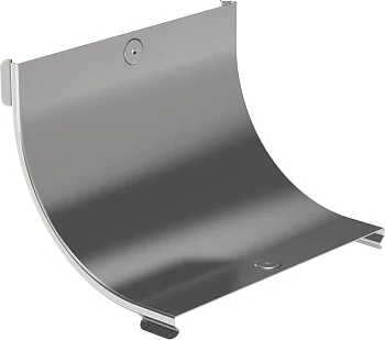 Крышка угла плавного 90град тип В10 ESCA 100мм IEK 