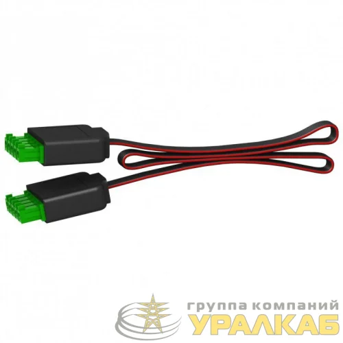 Кабель готовый Acti9 Smartlink с 2-мя разъемами: 6 длинных 870мм SchE A9XCAL06 детальная картинка