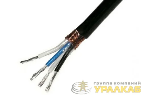 Кабель МКЭШВнг(А)-LS 2х2х0.75 500В (м) АЛЬФАКАБЕЛЬ 