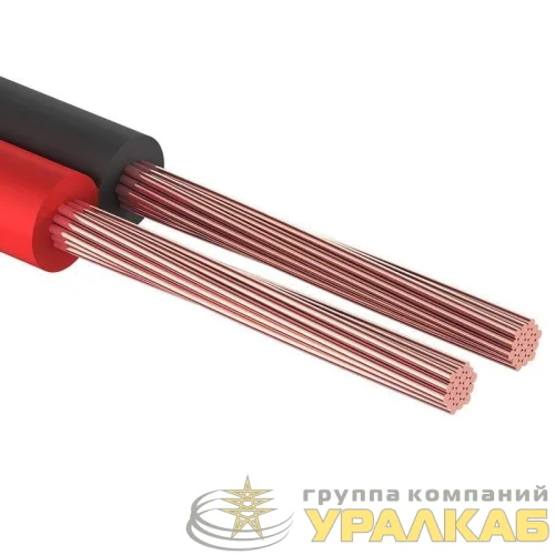 Кабель Stereo 2х2.50 красн./черн. (уп.5м) Rexant 01-6108-3-05 детальная картинка
