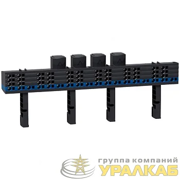 Блок распределительный 200А 4п MULTICLIP полн. дл. SchE 04014