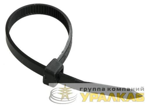 Хомут кабельный 2.5х150 нейл. черн. (уп.100шт) IEK UHH32-D025-150-100 детальная картинка