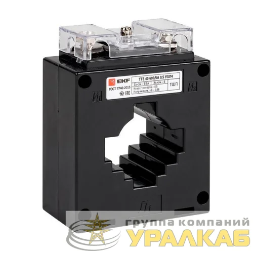 Трансформатор тока ТТЕ 40 500/5А кл. точн. 0.5 PROxima EKF tte-40-500/tc-40-500-0.5 детальная картинка