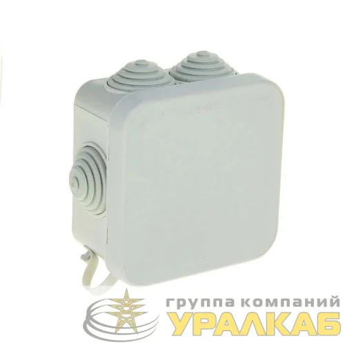 Коробка распределительная ОП 70х70х40мм IP55 HEGEL КР2605 детальная картинка