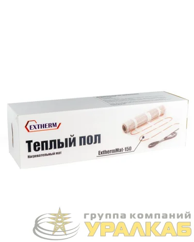 Комплект "Теплый пол" (мат) двухжил. 150Вт/кв.м 225Вт 3х0.5м 1.5кв.м 