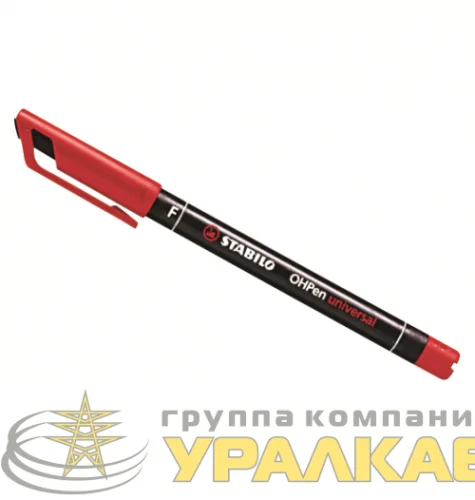 Ручка перманентная шариковая 0.4мм красн. DKC UP2S детальная картинка