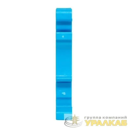 Колодка клеммная винтовая 4 UT син. EKF 