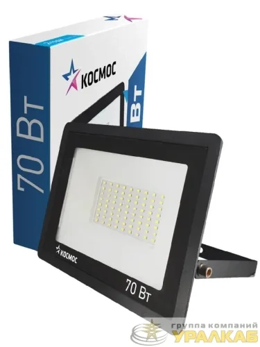 Прожектор светодиодный 70Вт IP65 6500К 5600лм КОСМОС 