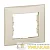 Рамка 1-м Sedna беж. SchE 
