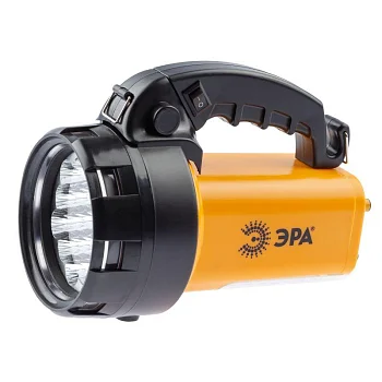 Фонарь-прожектор PA-601 АЛЬФА 19LED+24LED аккум. литий 3А.ч ЗУ 220В+12В (инд. упак.) ЭРА 