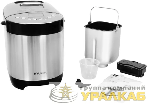 Хлебопечь HYBM-4081 550Вт черн./серебр. HYUNDAI 1468981 детальная картинка