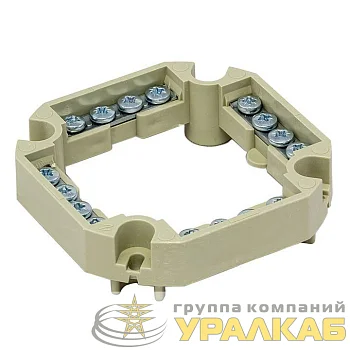 Клеммник для распаячных и универсальных коробок шаг крепления 90мм PROxima EKF plc-020-018