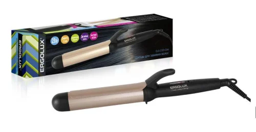 Щипцы для завивки волос ELX-CI03-C64 черн.-зол. 32мм 23Вт 220-240В Ergolux 14366 детальная картинка