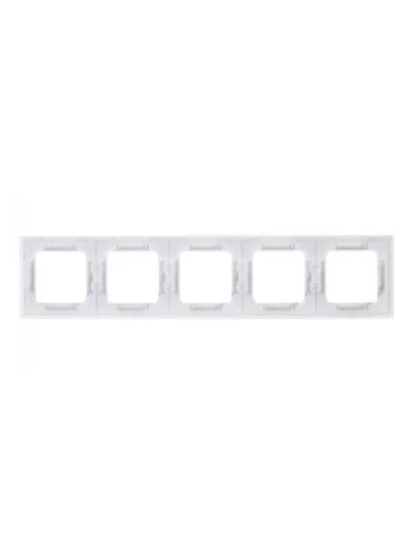 Рамка Levit 5п бел./ледяной ABB 2CHH015050A6001 детальная картинка