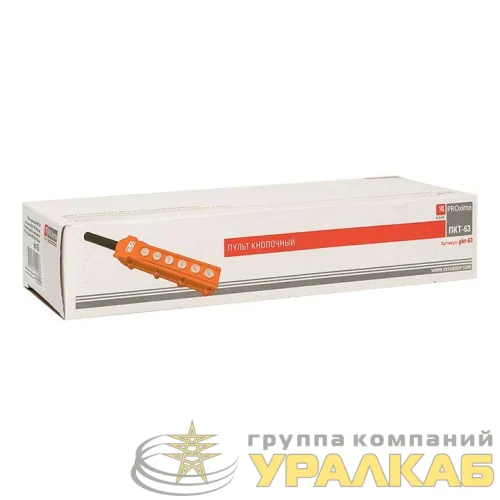Пульт кнопочный ПКТ-63 на 6 кнопок IP54 PROxima EKF pkt-63 детальная картинка