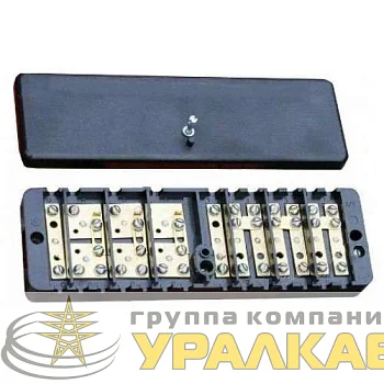 Коробка испытательная перех. (68х220х33) латунь Электродеталь КИП.Л