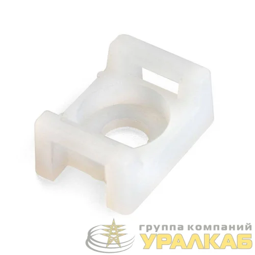 Площадка монтажная под винт ПМО 15х10 бел. (уп.100шт) Fortisflex 62451 детальная картинка